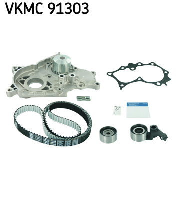 SKF VKMC 91303 Pompa acqua + Kit cinghie dentate